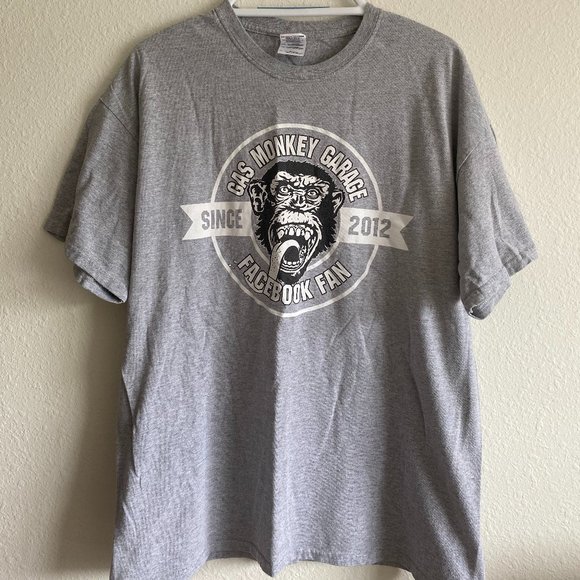 Short Sleeve Gas Monkey Garage Graphic T-Shirt - Picture 1 of 5